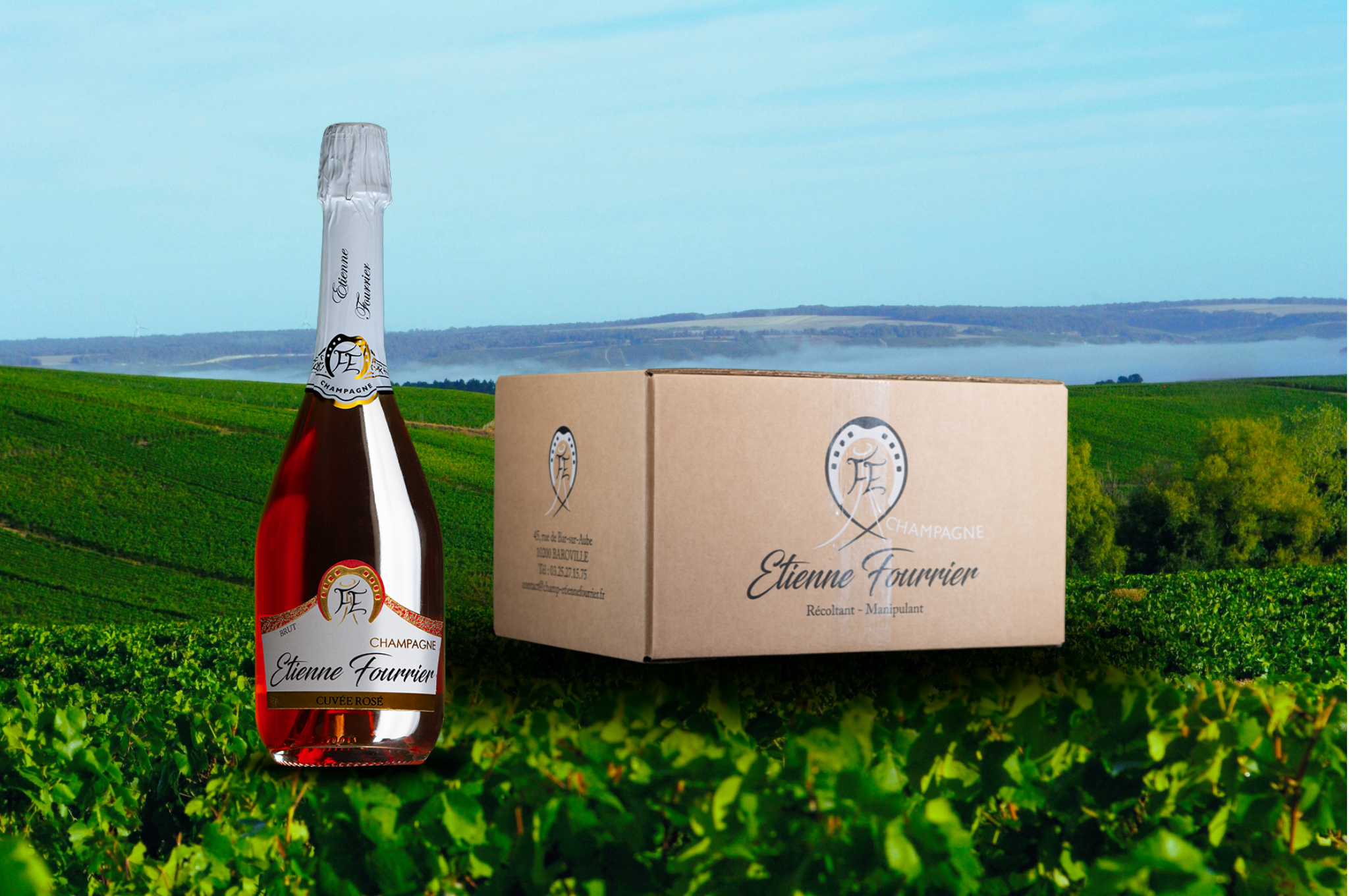 Champagne Etienne Fourrier Cuvée Rosé