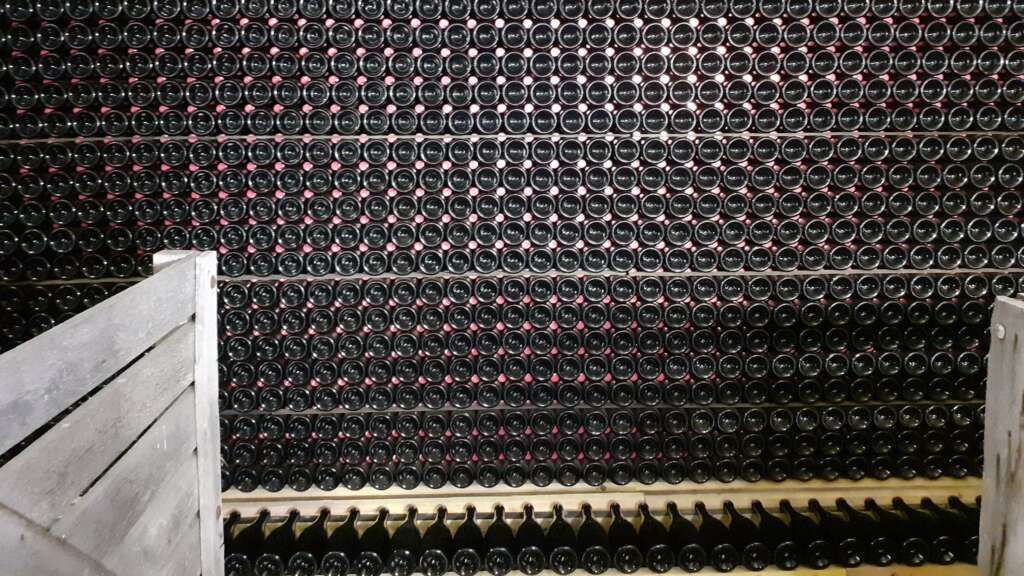 Champagne Etienne Fourrier vieillissement des bouteilles